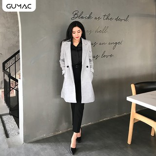 Áo khoác phối 2 túi GUMAC A12998