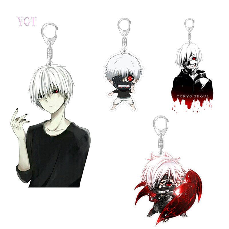 Móc Khóa Hình Nhân Vật Ken Kaneki Trong Phim Tokyo Ghoul