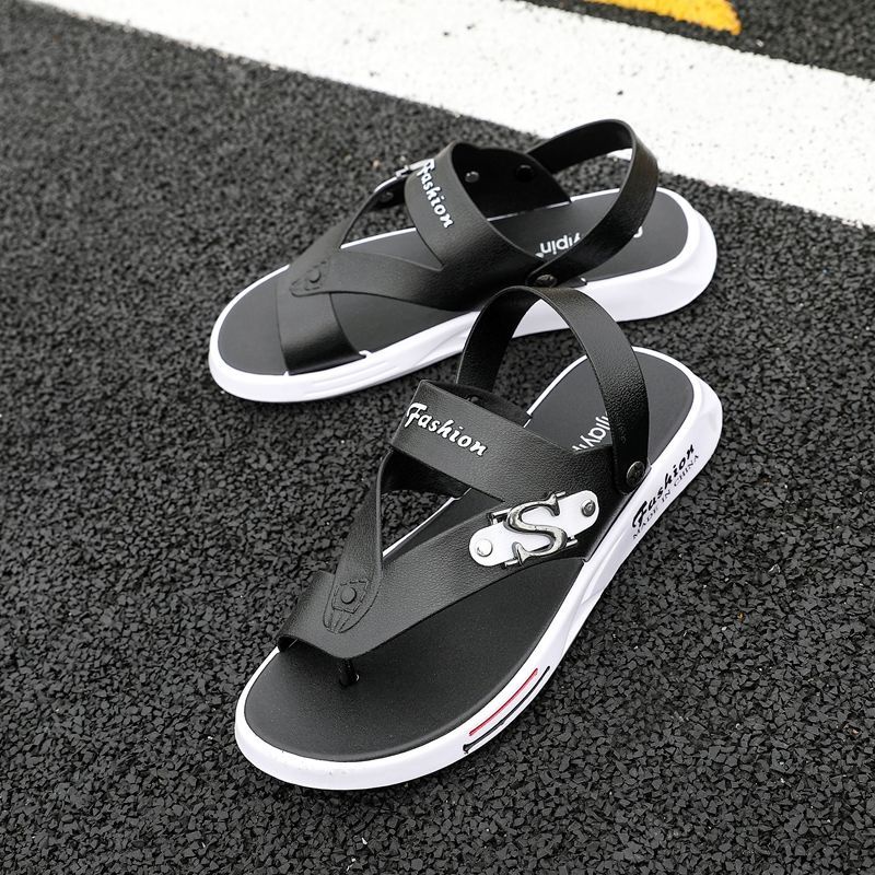 Oeteo Xăng đan Đế Bằng Chống Thấm Nước Thời Trang Đi Biển Cho Nam Giới