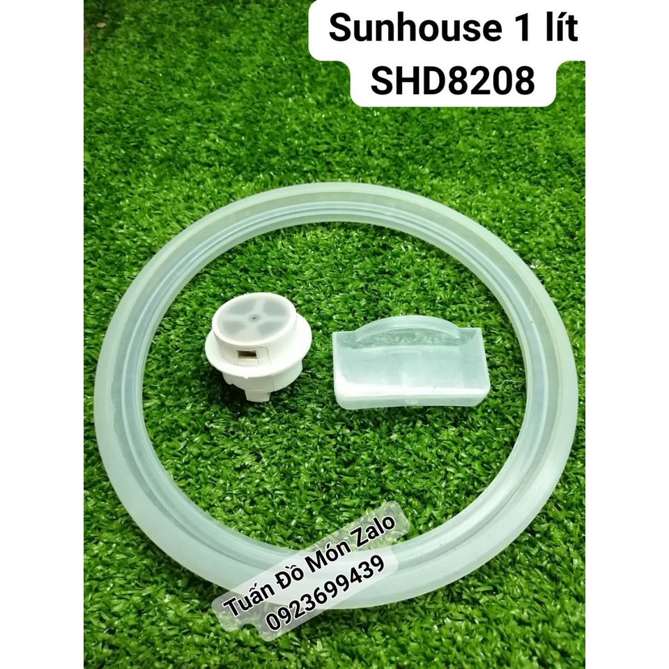 Phụ Tùng Nồi cơm nắp gài Sunhouse 1 lít SHD8208C linh kiện tháo máy chính hãng