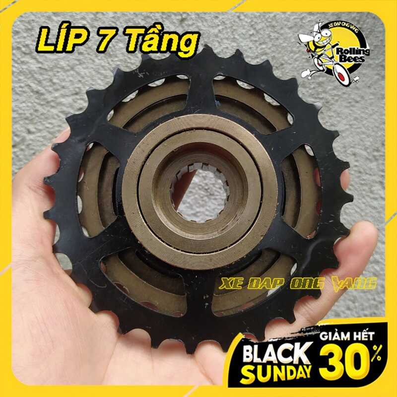 Nhông Líp 7 Tầng xe đạp cuộc, xe đạp địa hình Siêu bền