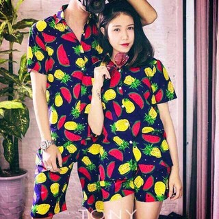 [Giasi261] Bộ Quần Áo Hoa Quả Đi Biển Siêu Rẻ