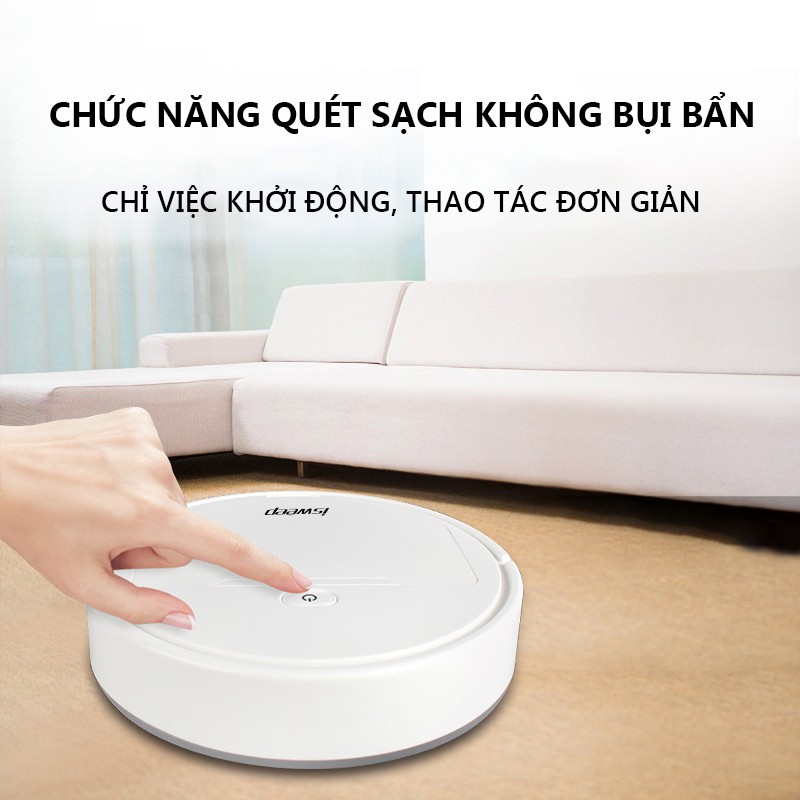 OT83 Máy hút bụi robot hút bụi quét nhà tự động 3 trong vinhthuan.shop