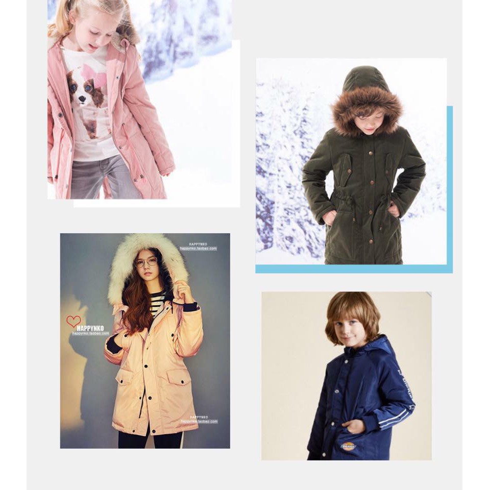 Trả order set áo khoác parka
