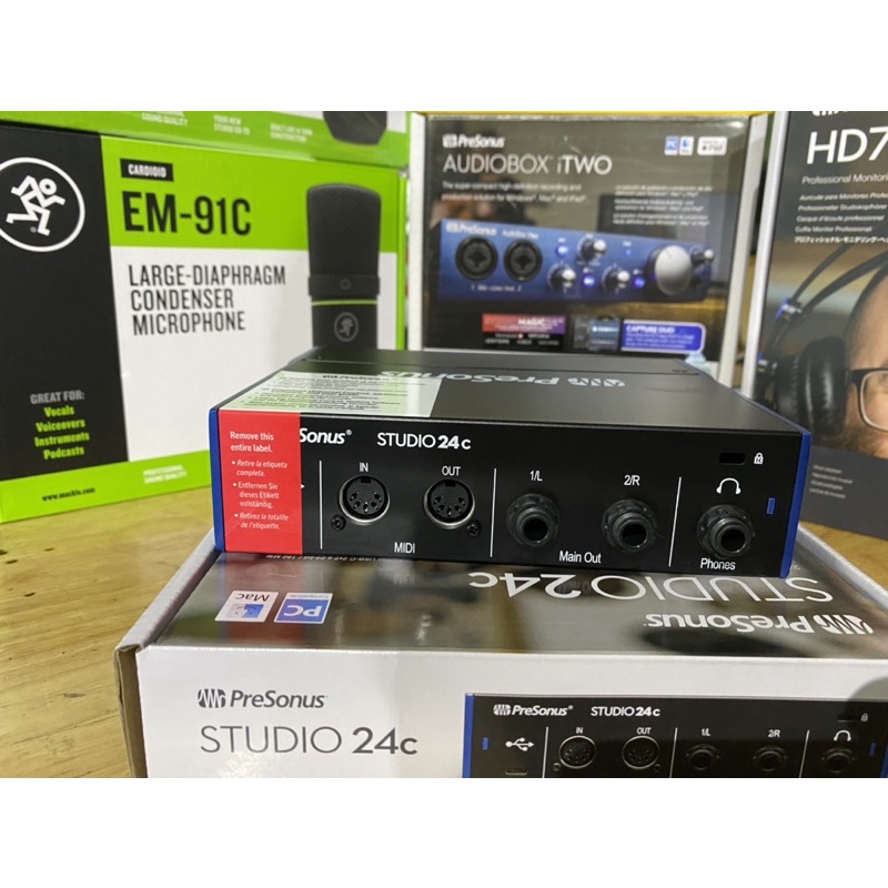 Soundcard presonus studio 24C