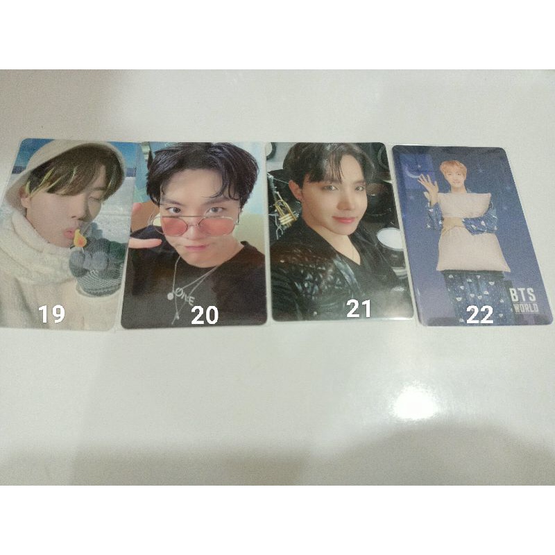 Card Jhope Hoseok BTS