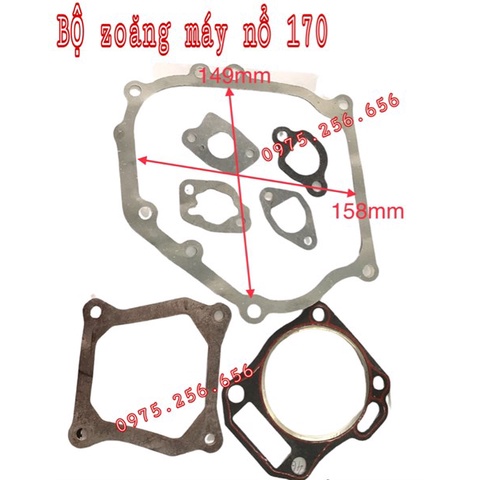 Bộ Zoăng máy nổ mini 170