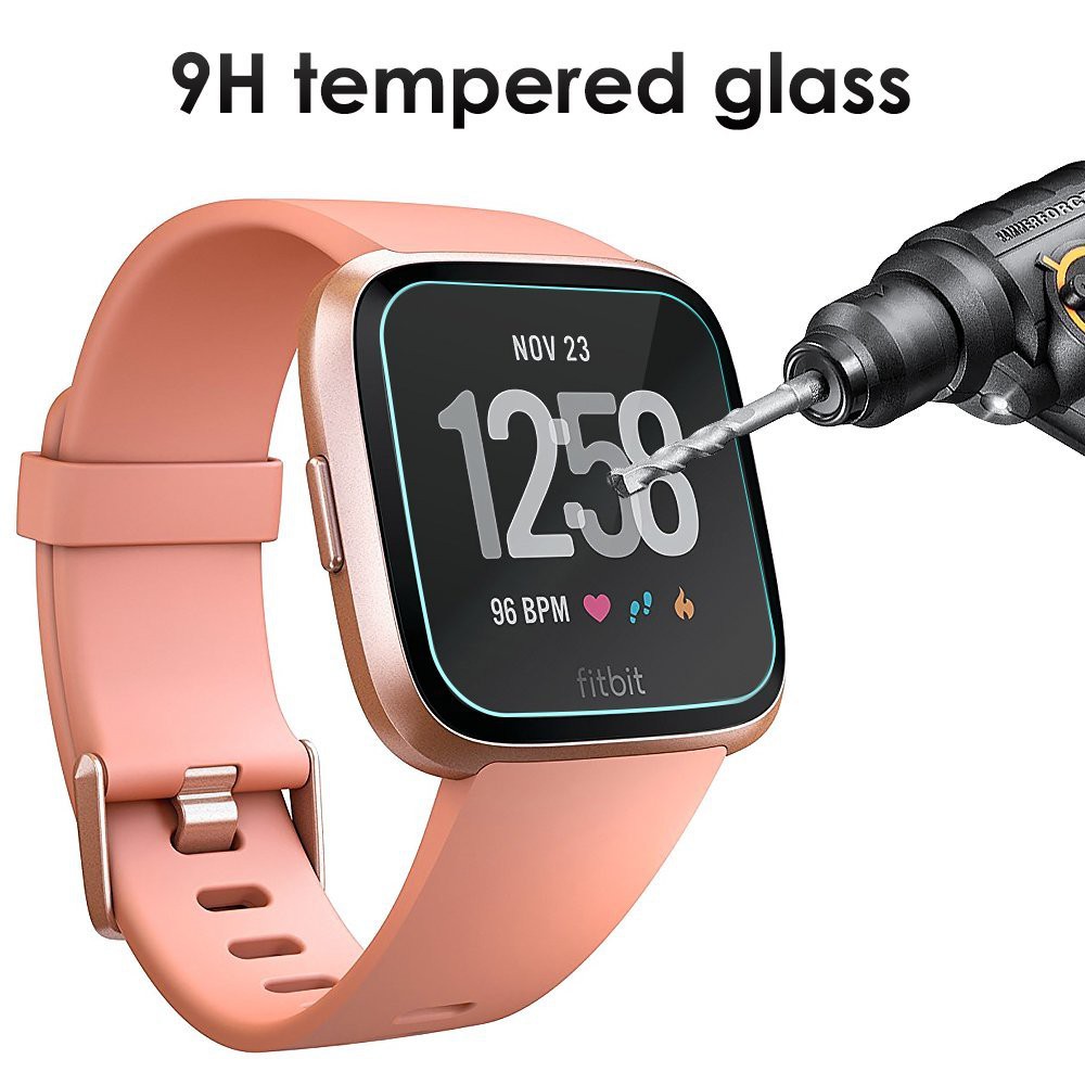 2.5D Tempered Glass Film Screen Protector for Fitbit Versa Smart Watch
