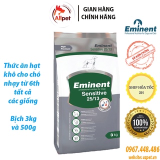 Eminent Sensitive 3kg, Đồ ăn cho chó già, hạt cho chó Eminent. Thức Ăn Cho Chó Nhạy Cảm & chó già, hàng cộng hòa Séc.