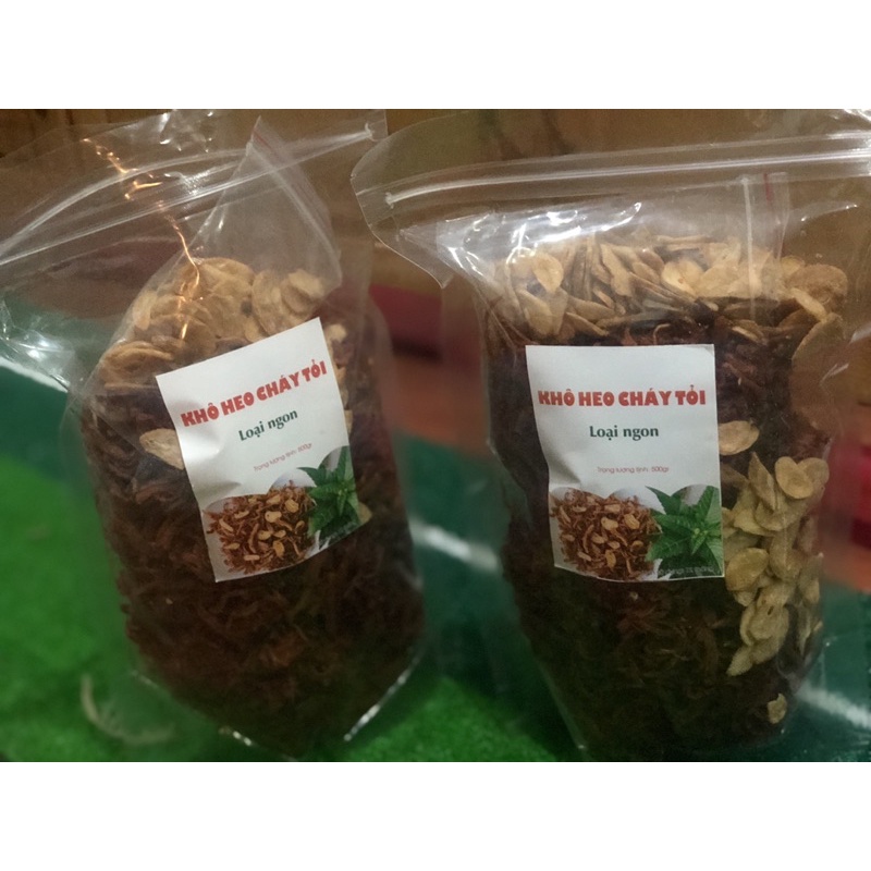 Heo Khô Cháy Tỏi - 500g | BigBuy360 - bigbuy360.vn