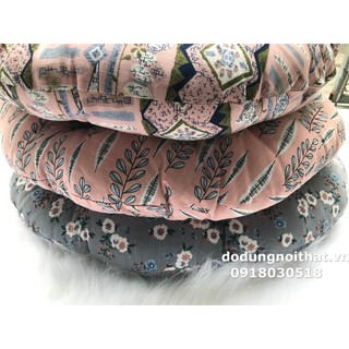 Nệm ngồi tròn nhấn nút phi 40 cm