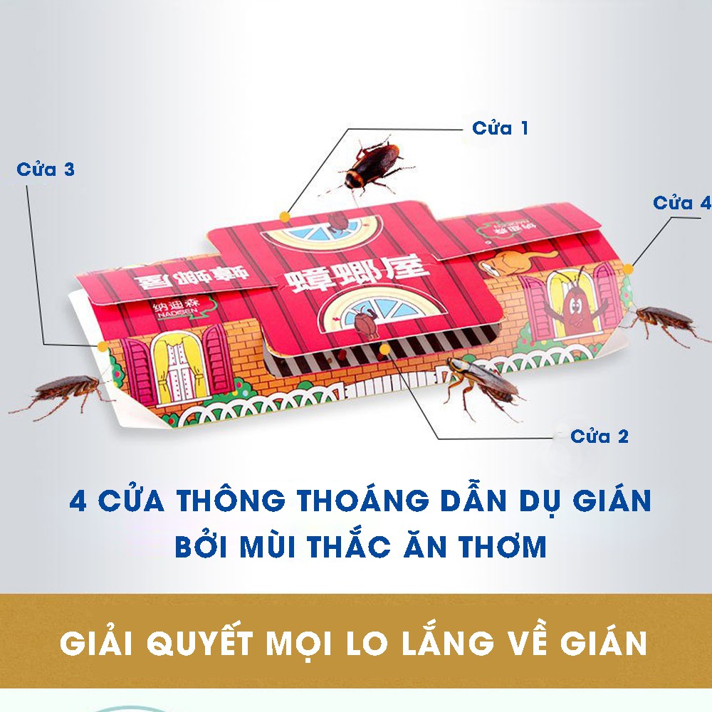 Bẫy gián diệt côn trùng chuột NADSEN Minh House