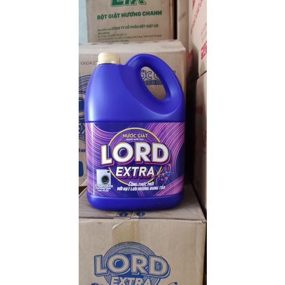 Nước giặt Lord Extra cao cấp khử mùi ẩm mốc, giữ màu quần áo 3.5kg