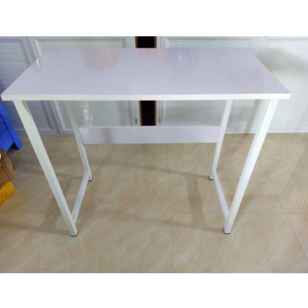 Bàn làm việc, Bàn học sinh, Bàn văn phòng, chân sắt U1, BLV01 KT: D80 x R40 x C75cm, Đầy đủ linh kiện ốc vít lắp ráp