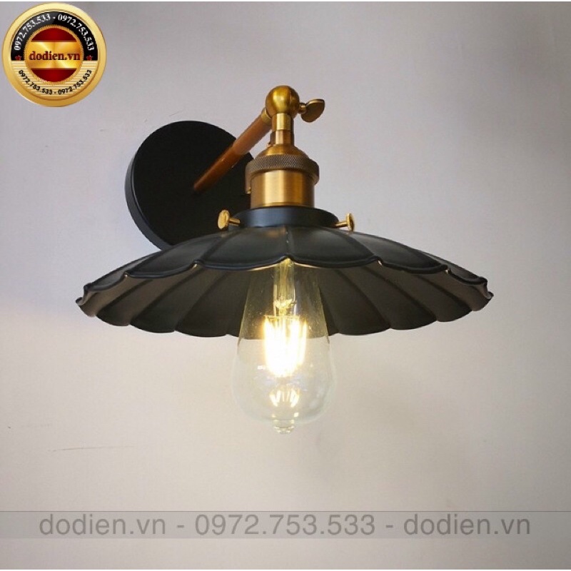 Đèn tường Vintage đĩa cánh hoa đui đồng | BigBuy360 - bigbuy360.vn