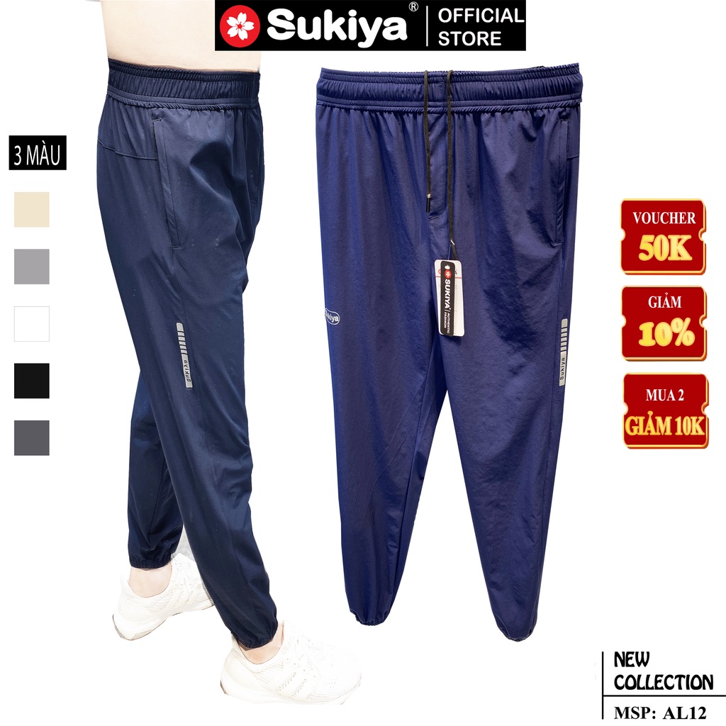 Quần Jogger Nam Thể Thao SUKIYA Basic 3 màu Dáng Baggy ống bo côn QTT02