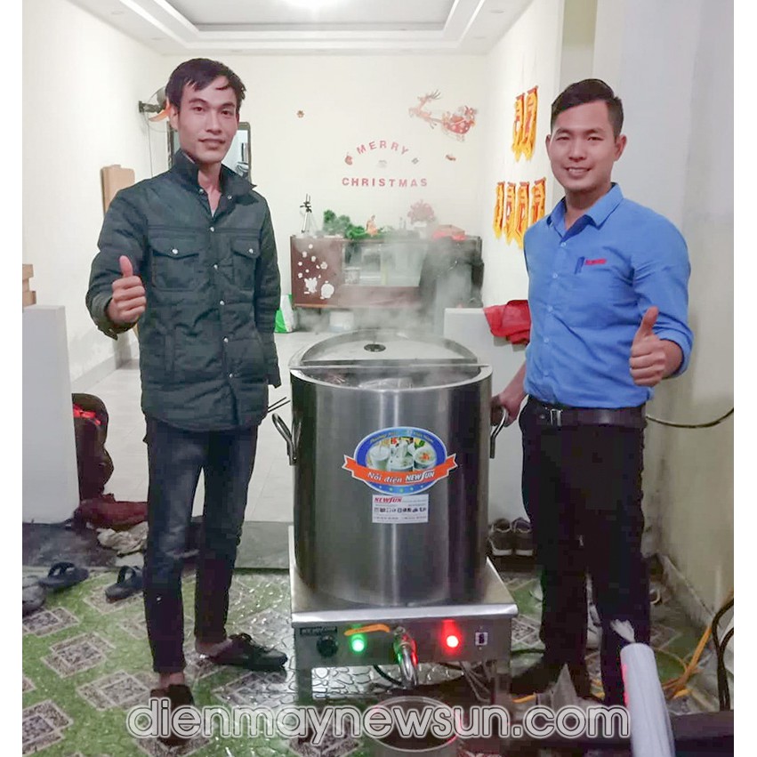 Hộc trụng tròn nồi nấu phở NEWSUN