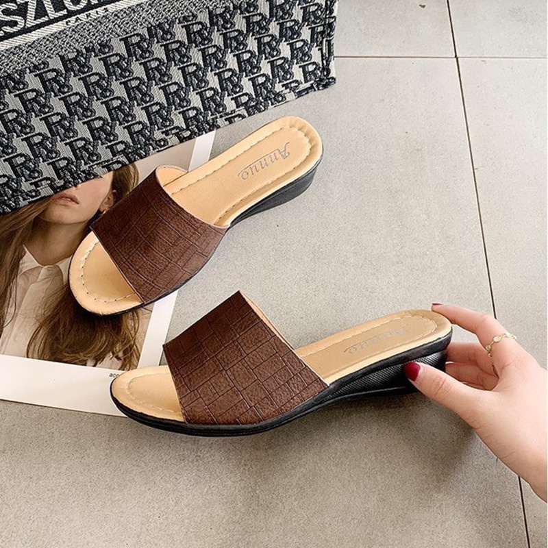 Dép đế xuồng XIELUAIZTA da mềm thời trang dành cho nữ big size 36-42
