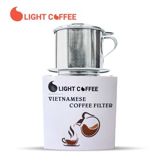 Phin pha cà phê - Phin inox Light Coffee cở 6cm