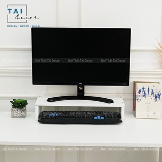 Kệ Máy Tính - Kệ Màn Hình Máy Tính Decor Trang Trí Bàn Làm Việc - Bàn Học (12MM-17MM)