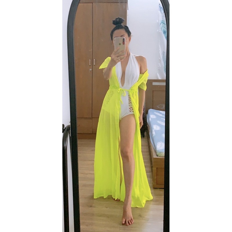 Áo choàng tắm đi biển (kèm ảnh thật shop tự chụp) | BigBuy360 - bigbuy360.vn
