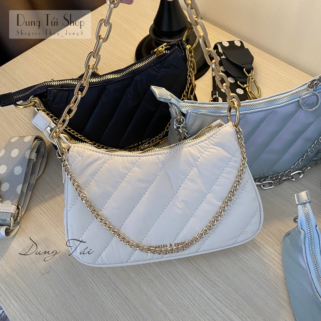 Túi đeo chéo nữ - túi xách tay nữ SÉT 2 MÓN DA MỀM đủ màu  au tuon
