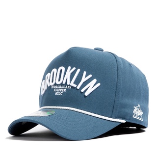 Mũ nón lưỡi trai chính hãng PREMI3R BROOKLYN phong cách năng động vải cotton màu xanh