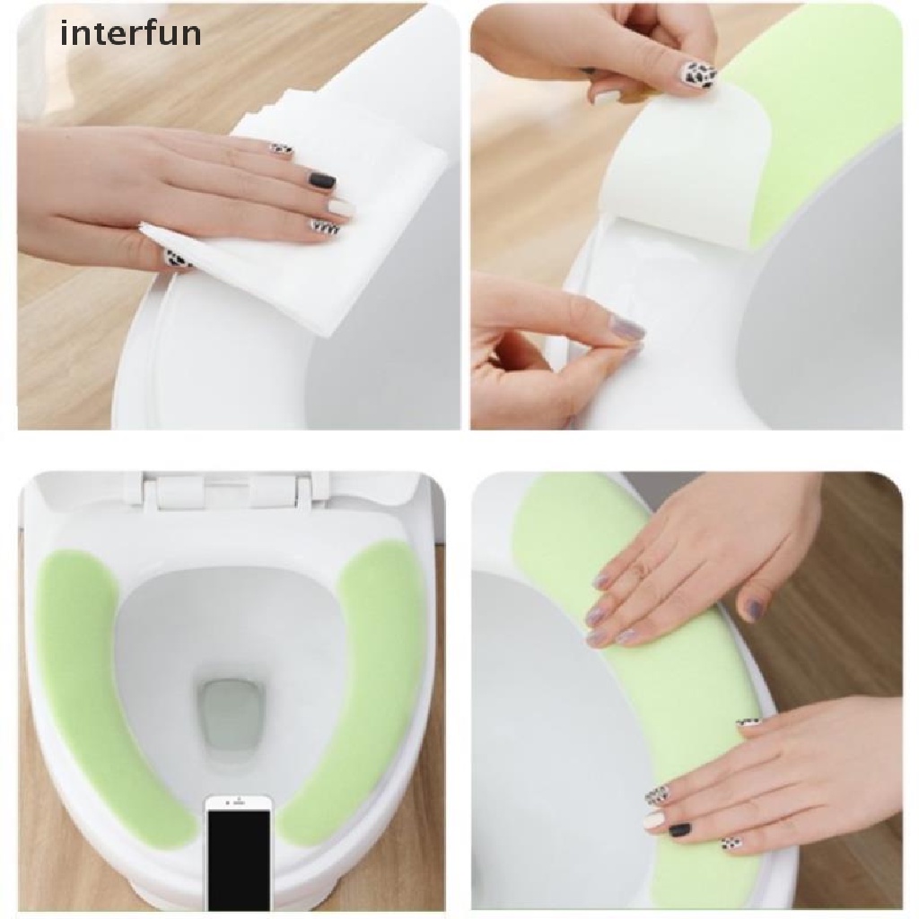 1 Miếng Lót Bồn Cầu Giữ Ấm Mùa Đông Tiện Dụng