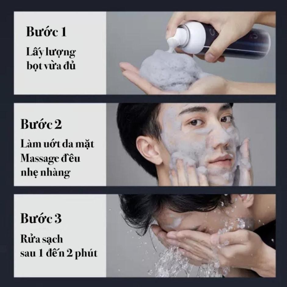 Sửa Rửa Mặt Nam BlueMen siêu bọt làm sạch sâu