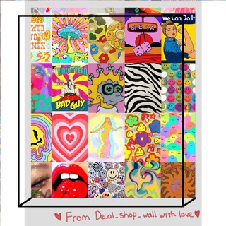 Wall Collage dán tường trang trí decor phòng ngủ - theme hoạt hình sống động