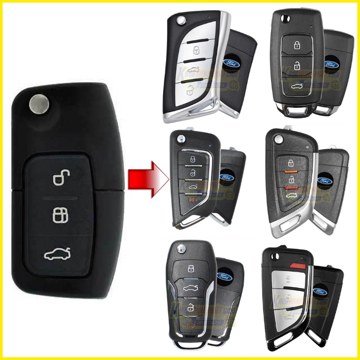 Chìa khoá remote Ford Focus