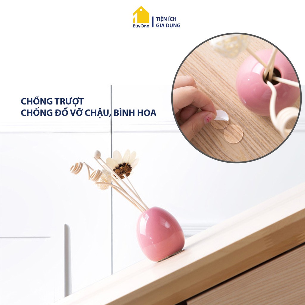 Miếng Keo Dán Siêu dính 2 mặt dán dây Led - Băng Keo 2 Mặt trong suốt, dán tường Tiện Lợi, Miếng dán 2 mặt siêu dính