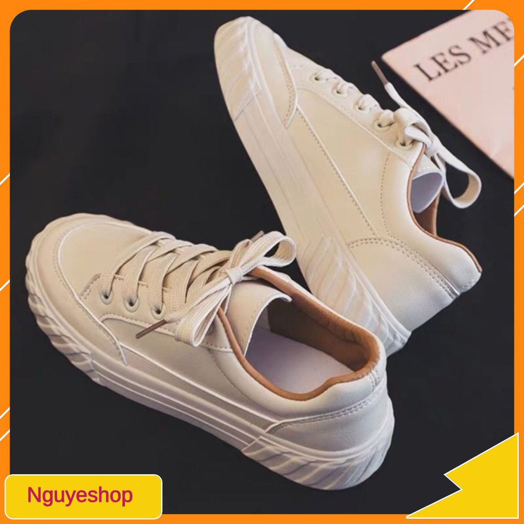 Giày thể thao trơn đế gợn sóng BIG SIZE 35-44