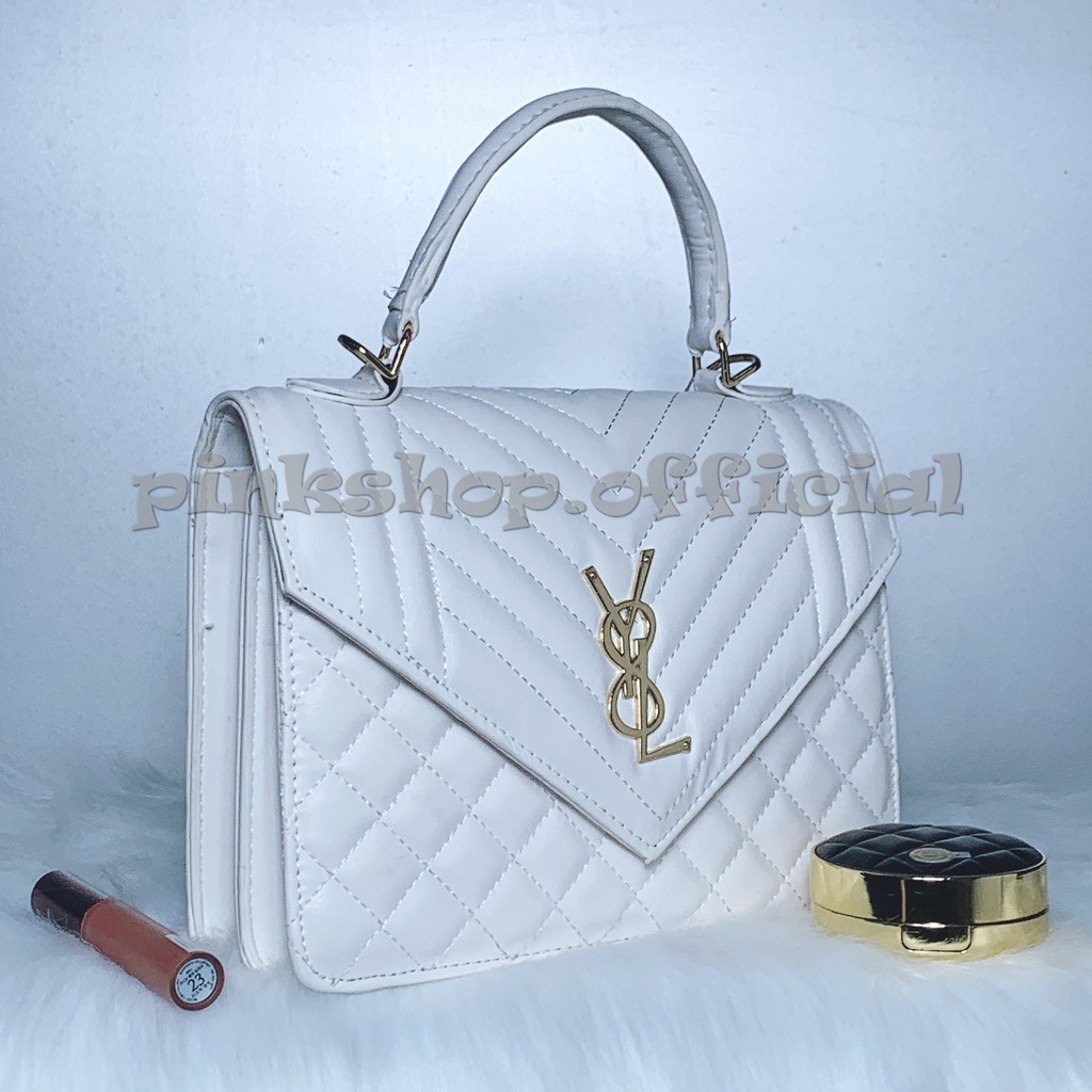 Túi xách nữ cao cấp lịch sự , Túi đeo chéo nữ dây xích bản to phối đồ cực đẹp Pink Shop TSPS29 | BigBuy360 - bigbuy360.vn