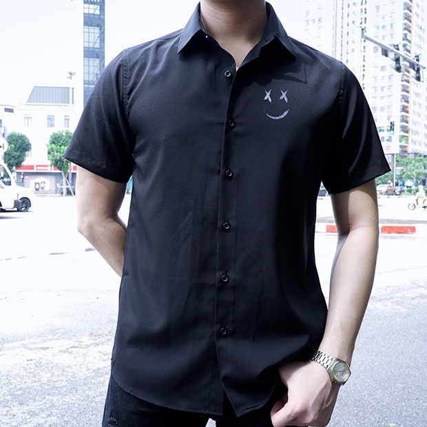 Áo Sơ Mi Tay Lỡ Phong Cách Hàn Quốc Áo Sơ Mi Tay Ngắn Họa Tiết Đi Biển Chất Liệu Lụa Đũi Nhật Cao Cấp  HT10 HT Shop | BigBuy360 - bigbuy360.vn