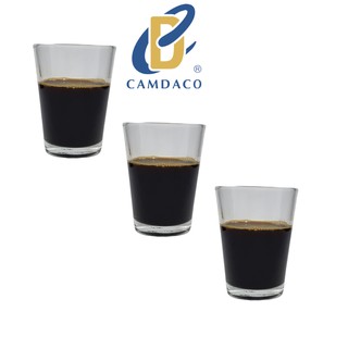FREESHIP TOÀN QUỐC 50K - Bộ 12 Ly Cốc Thủy Tinh 17 Trơn Uống Cà Phê 115ML –Camdaglassco
