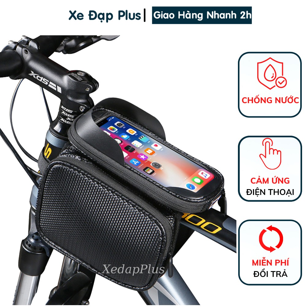 Túi xe đạp treo sườn xe chống nước đựng điện, đồ cá nhân cao cấp Hay Sport - T53