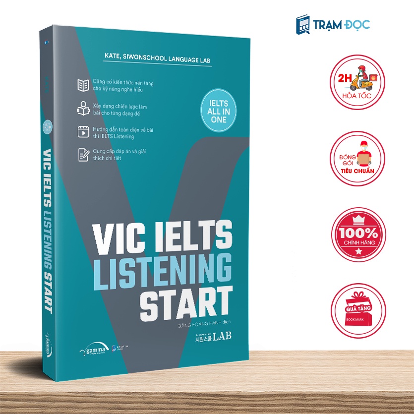 Sách - Vic IELTS Listening Start