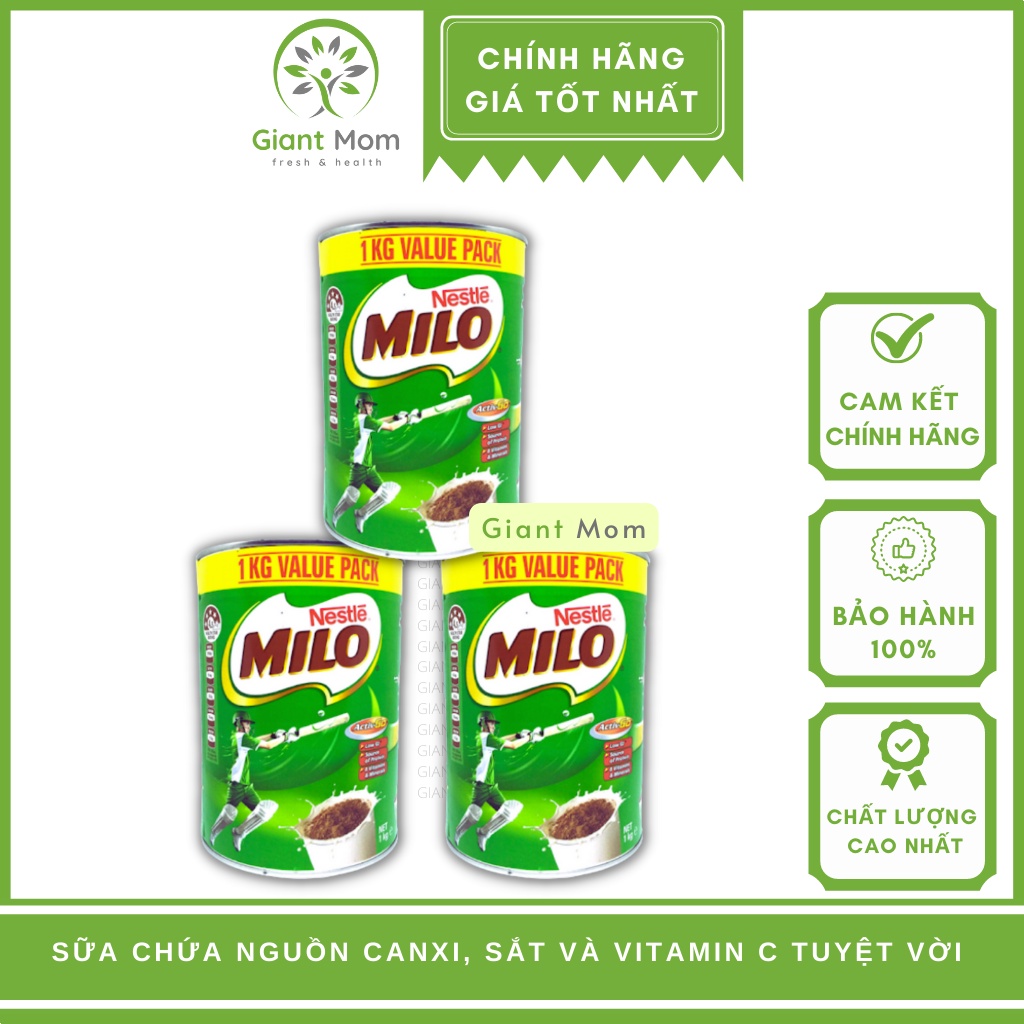 Milo Úc 1kg Chính Hãng - Date Mới Nhất