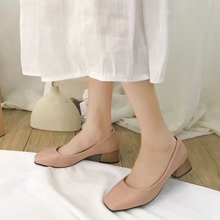 GIÀY ULZZANG ĐẾ VUÔNG NỮ TÍNH