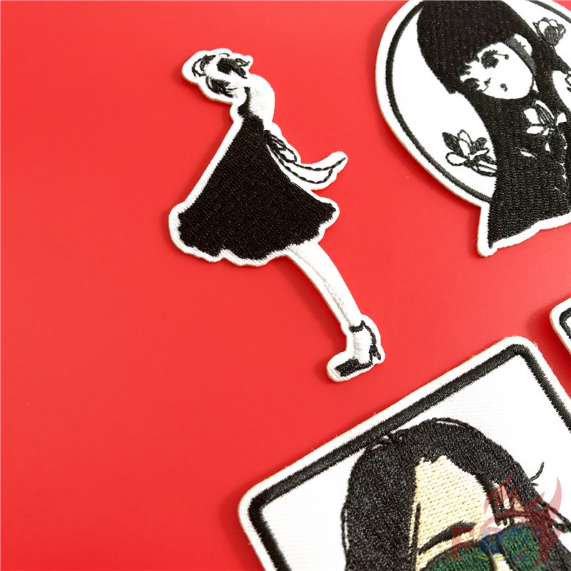 ☸ Sticker Ủi Thêu Chữ I Miss You! - Thời Trang ☸ 1 Sticker Ủi Thêu Hình Huy Hiệu