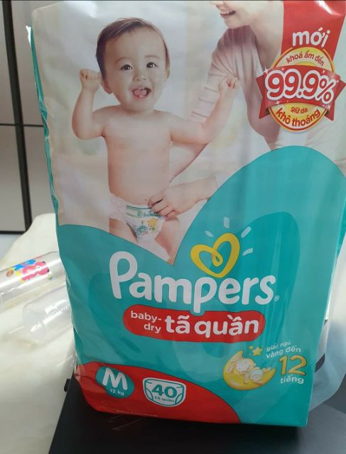 Tã Quần Pampers Size M 40 Miếng