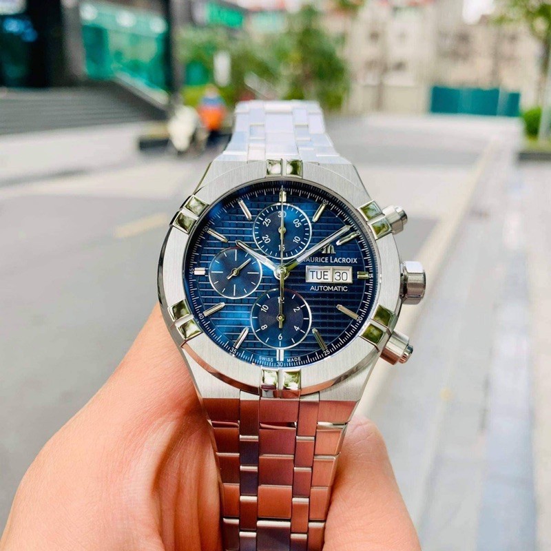 Đồng hồ nam Mau.rice Lac.roix Aikon Chronograph Blue -  .