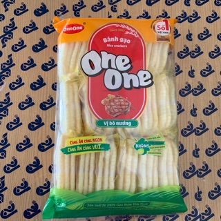 Bánh gạo vị bò nướng / tôm nướng One One 150g