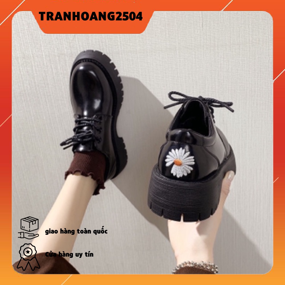 Giày HOA CÚC TRẮNG ulzzang hàn quốc có sẵn ảnh thật