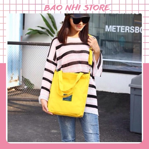 Túi tote nhung đeo vai phong cách Hàn Quốc 2450 bảo nhi shop