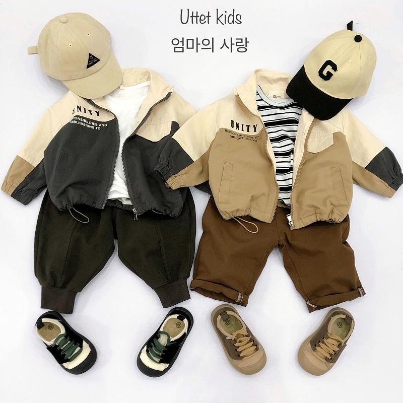 ÁO KHOÁC BOMBER KAKI 753 DÀNH CHO BÉ FORM ĐẸP SIZE CHUẨN