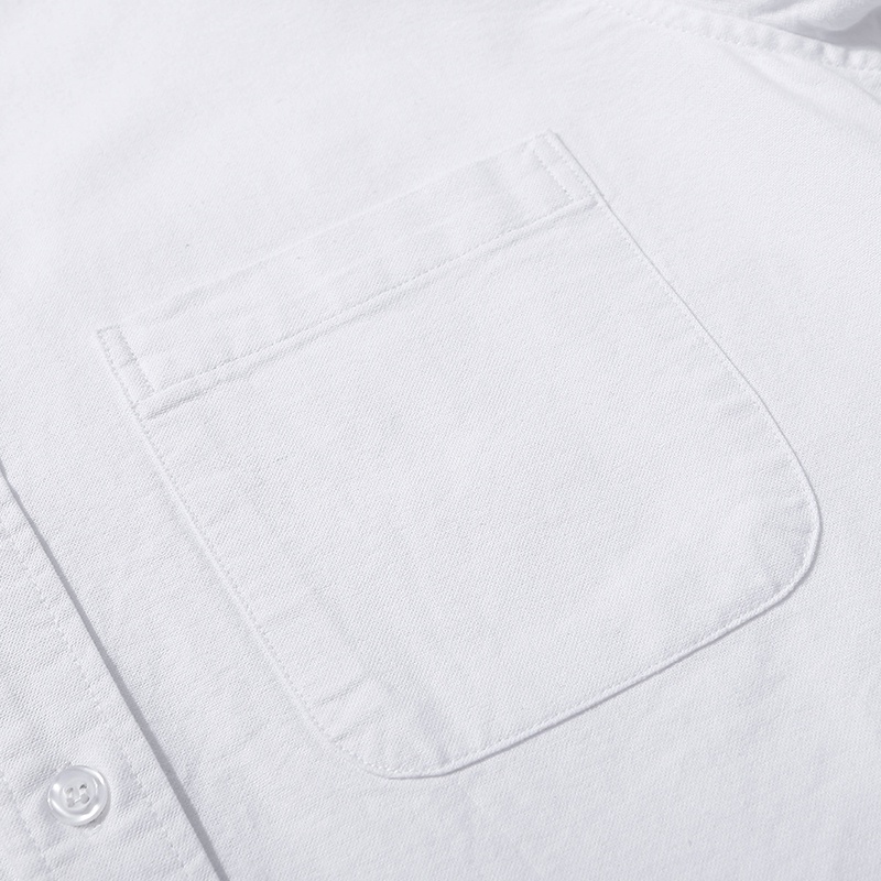 Áo Sơ Mi Tay Dài Kiểu Cổ Điển Thời Trang Cho Nam Và Nữ