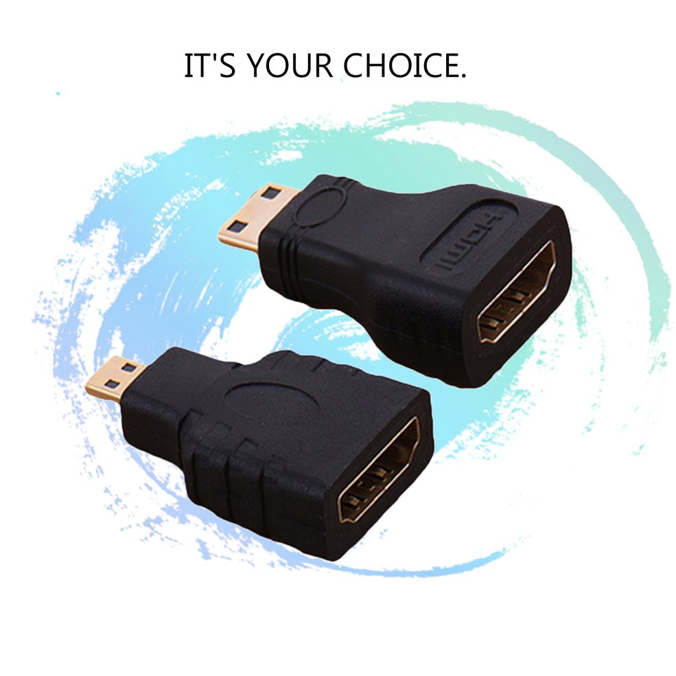 Đầu cắm mạ vàng chuyển đổi đầu Micro HDMI/ HDMI sang mini