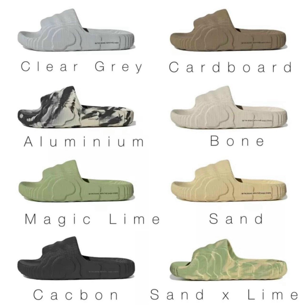 Dép ADILETTE 22 😍 Freeship + Box hãng - Form nhỏ - chọn tăng 1 size ♥️ Dép đúc DAS nguyên khối quai ngang nam nữ